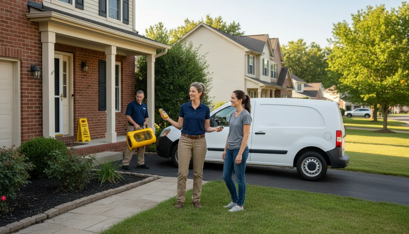 Water restoration image for Home Water Damage Repair in Asher, OK